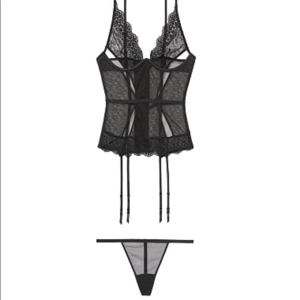 Victoria Secret embroiled corset